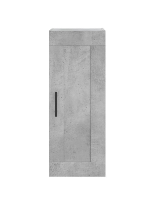 Skříň highboard betonově šedá 34,5x34x180 cm kompozitní dřevo