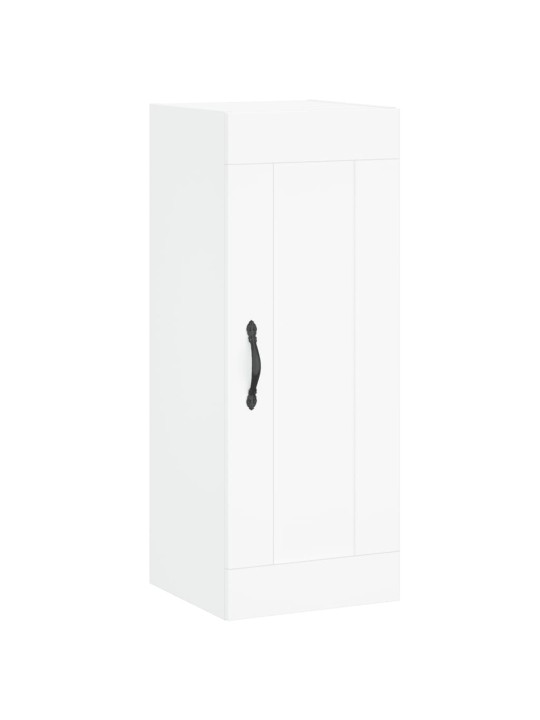 Skříň highboard bílá 34,5 x 34 x 180 cm kompozitní dřevo