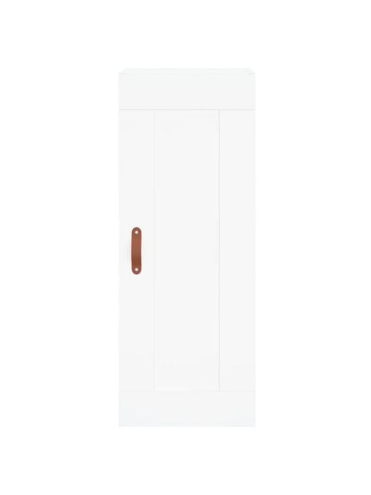 Skříň highboard bílá 34,5 x 34 x 180 cm kompozitní dřevo