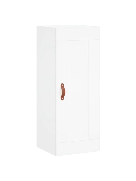 Skříň highboard bílá 34,5 x 34 x 180 cm kompozitní dřevo