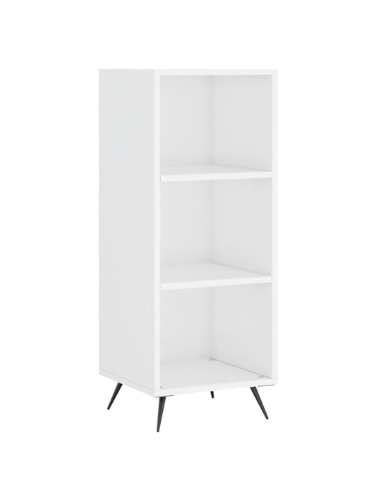 Skříň highboard bílá s vysokým leskem 34,5x34x180 cm kompozit