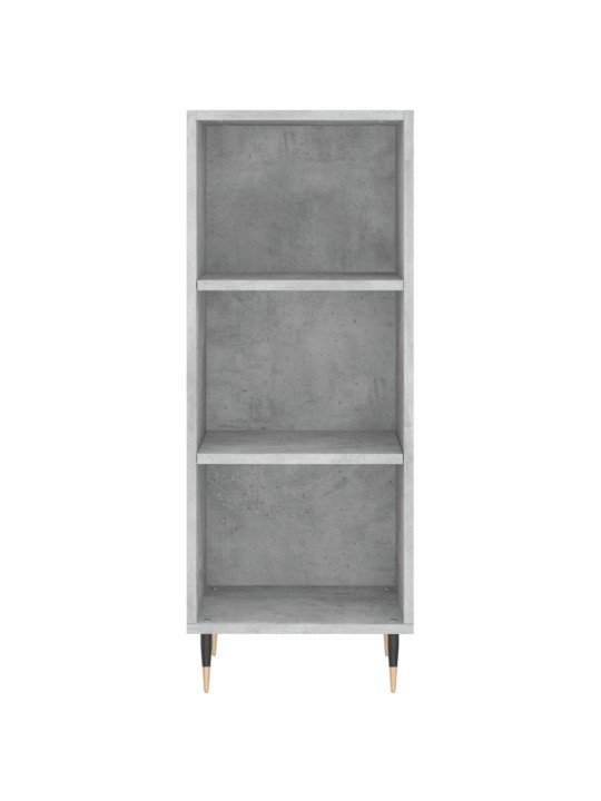 Skříň highboard betonově šedá 34,5x34x180 cm kompozitní dřevo