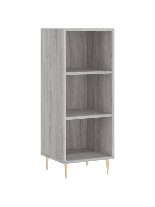 Skříň highboard šedá sonoma 34,5 x 34 x 180 cm kompozitní dřevo
