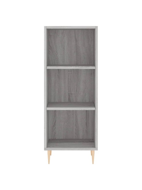 Skříň highboard šedá sonoma 34,5 x 34 x 180 cm kompozitní dřevo