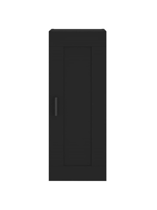Skříň highboard černá 34,5 x 34 x 180 cm kompozitní dřevo