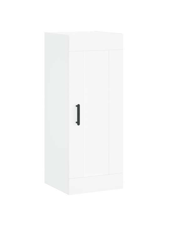 Skříň highboard bílá 34,5 x 34 x 180 cm kompozitní dřevo