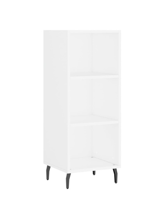 Skříň highboard bílá 34,5 x 34 x 180 cm kompozitní dřevo