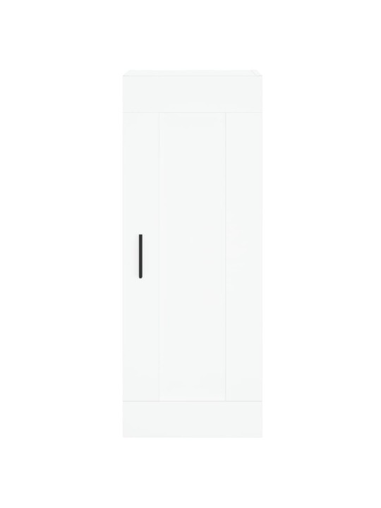Skříň highboard bílá 34,5 x 34 x 180 cm kompozitní dřevo