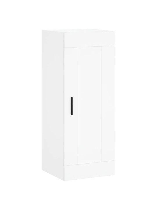 Skříň highboard bílá 34,5 x 34 x 180 cm kompozitní dřevo