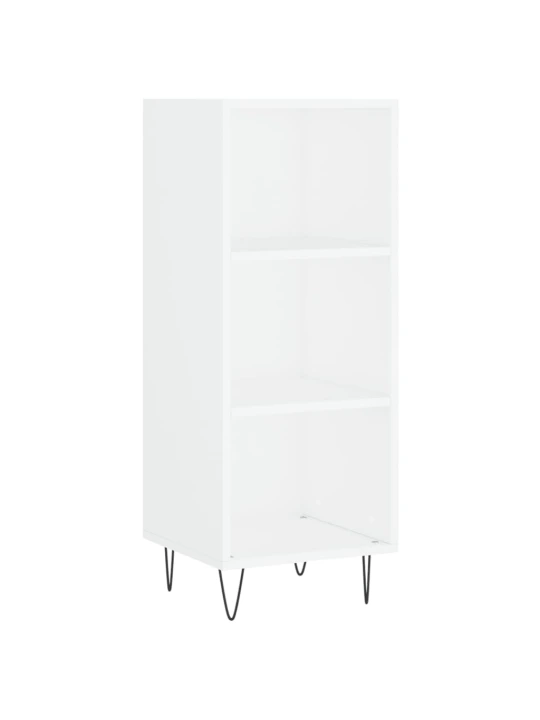 Skříň highboard bílá 34,5 x 34 x 180 cm kompozitní dřevo