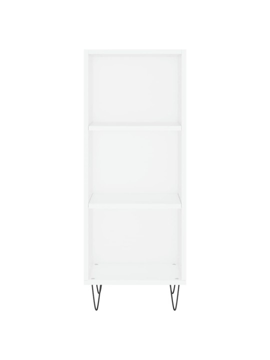 Skříň highboard bílá 34,5 x 34 x 180 cm kompozitní dřevo