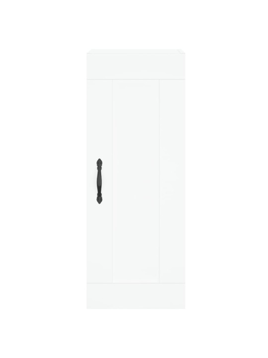 Skříň highboard bílá 34,5 x 34 x 180 cm kompozitní dřevo