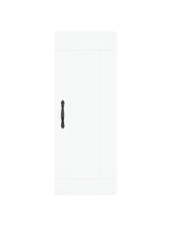 Skříň highboard bílá 34,5 x 34 x 180 cm kompozitní dřevo