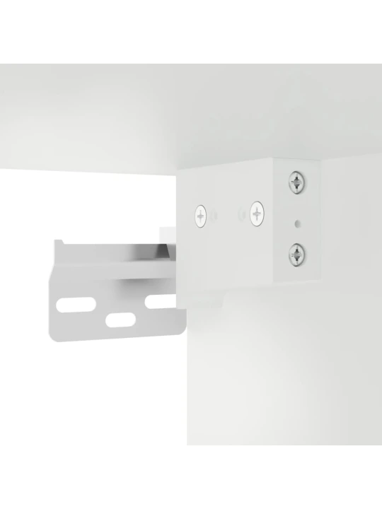 Skříň highboard bílá 34,5 x 34 x 180 cm kompozitní dřevo
