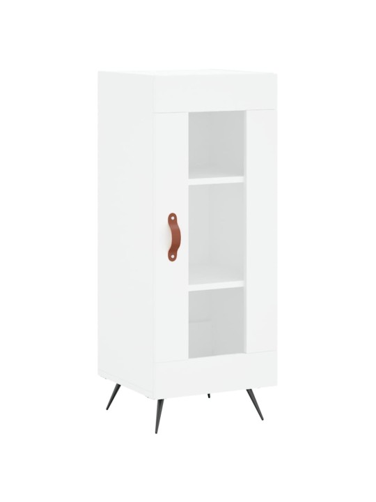 Skříň highboard bílá 34,5 x 34 x 180 cm kompozitní dřevo