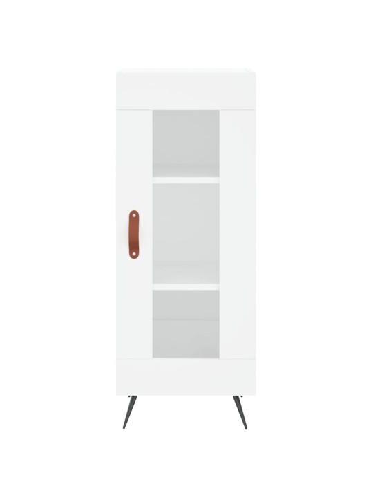 Skříň highboard bílá 34,5 x 34 x 180 cm kompozitní dřevo