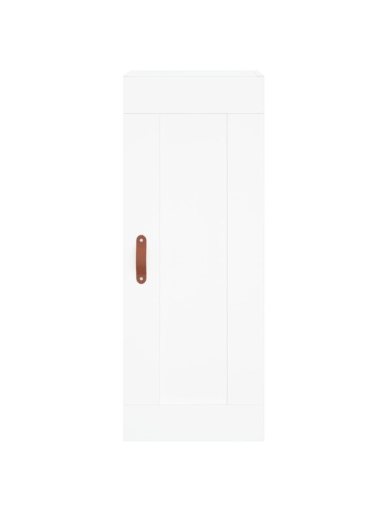 Skříň highboard bílá 34,5 x 34 x 180 cm kompozitní dřevo