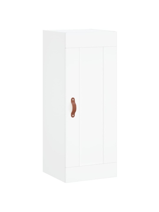 Skříň highboard bílá 34,5 x 34 x 180 cm kompozitní dřevo