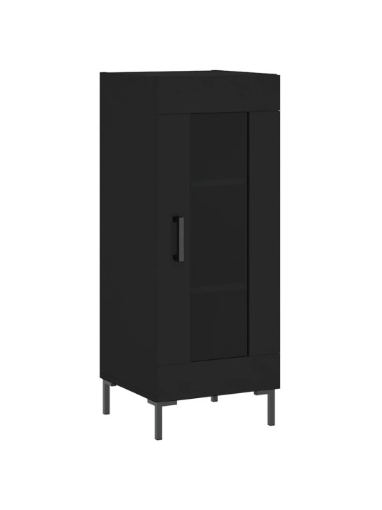 Skříň highboard černá 34,5 x 34 x 180 cm kompozitní dřevo
