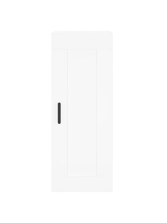 Skříň highboard bílá 34,5 x 34 x 180 cm kompozitní dřevo