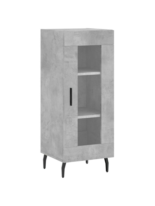 Skříň highboard betonově šedá 34,5x34x180 cm kompozitní dřevo