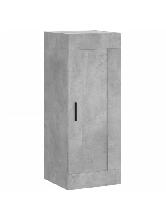 Skříň highboard betonově šedá 34,5x34x180 cm kompozitní dřevo