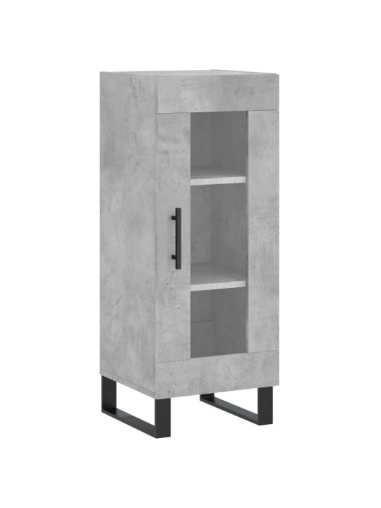 Skříň highboard betonově šedá 34,5x34x180 cm kompozitní dřevo