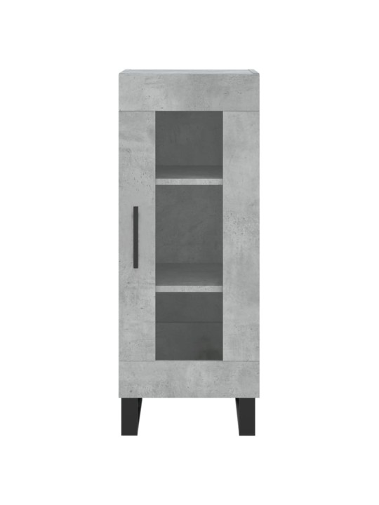 Skříň highboard betonově šedá 34,5x34x180 cm kompozitní dřevo