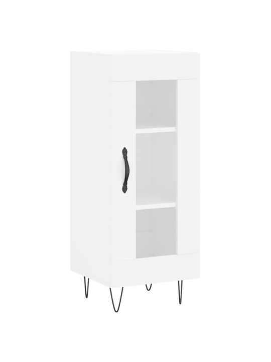 Skříň highboard bílá 34,5 x 34 x 180 cm kompozitní dřevo