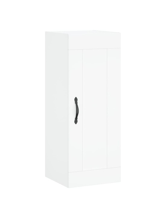 Skříň highboard bílá 34,5 x 34 x 180 cm kompozitní dřevo