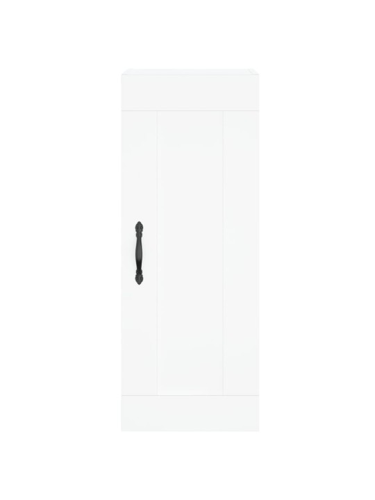 Skříň highboard bílá 34,5 x 34 x 180 cm kompozitní dřevo