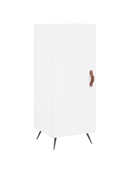 Skříň highboard bílá 34,5 x 34 x 180 cm kompozitní dřevo