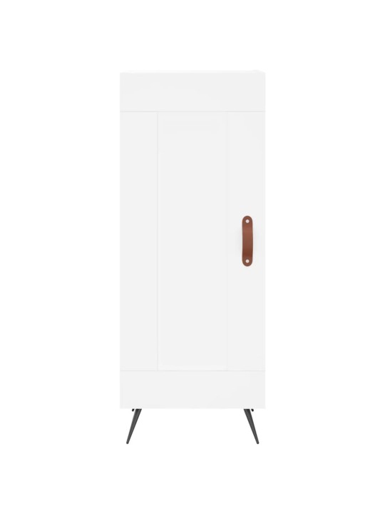 Skříň highboard bílá 34,5 x 34 x 180 cm kompozitní dřevo