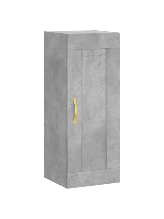 Skříň highboard betonově šedá 34,5x34x180 cm kompozitní dřevo