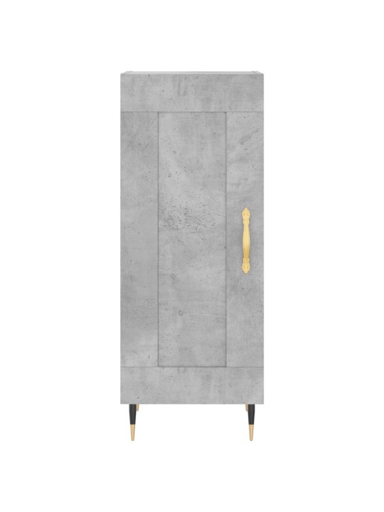 Skříň highboard betonově šedá 34,5x34x180 cm kompozitní dřevo