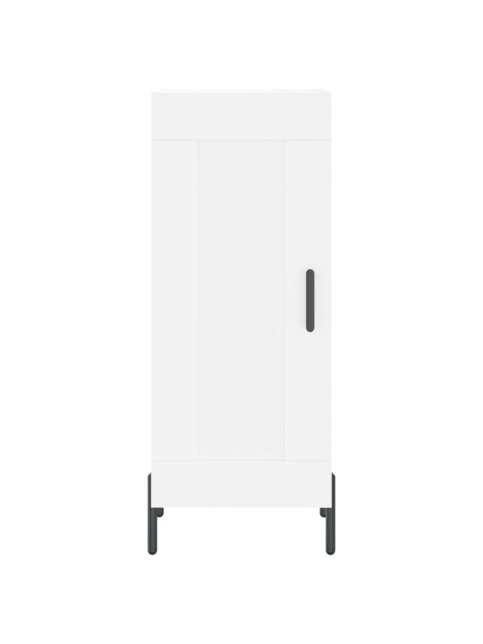 Skříň highboard bílá 34,5 x 34 x 180 cm kompozitní dřevo
