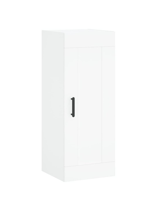 Skříň highboard bílá 34,5 x 34 x 180 cm kompozitní dřevo