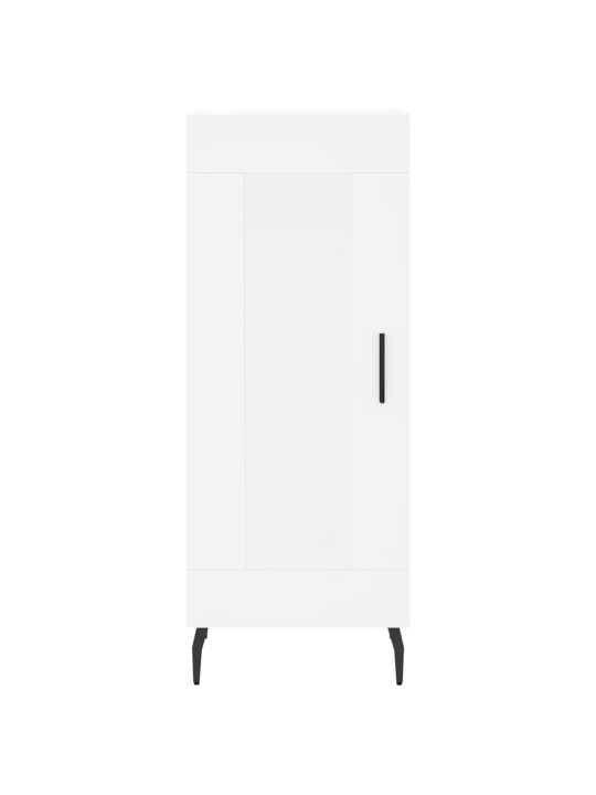 Skříň highboard bílá 34,5 x 34 x 180 cm kompozitní dřevo
