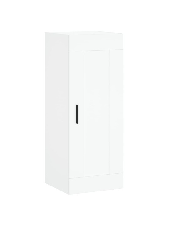 Skříň highboard bílá 34,5 x 34 x 180 cm kompozitní dřevo