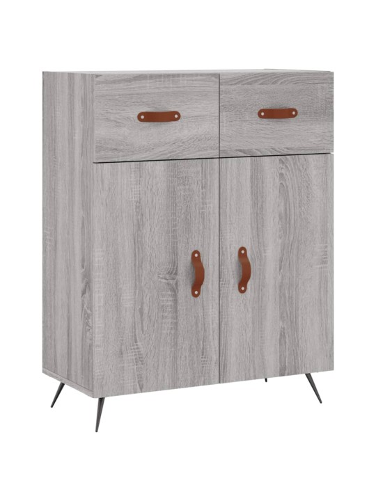 Skříň highboard šedá sonoma 69,5 x 34 x 180 cm kompozitní dřevo