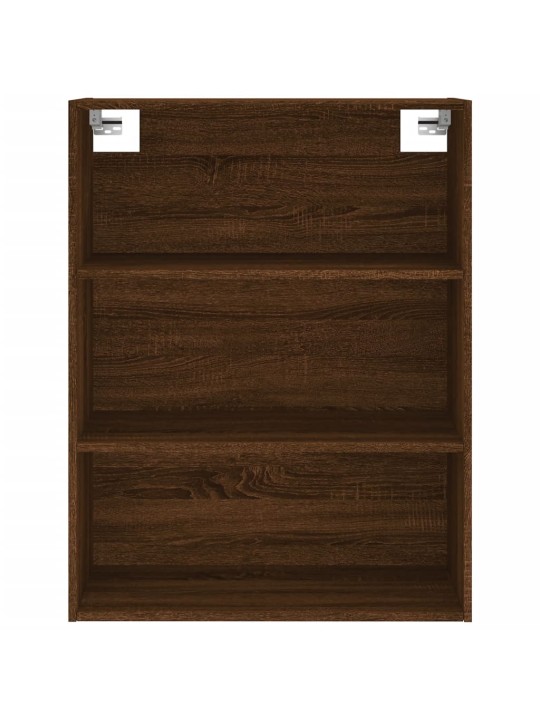 Skříň highboard hnědý dub 69,5 x 34 x 180 cm kompozitní dřevo