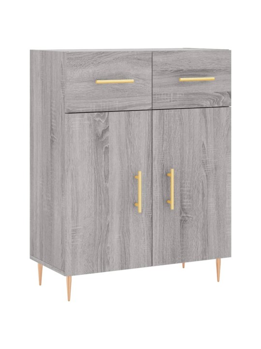 Skříň highboard šedá sonoma 69,5 x 34 x 180 cm kompozitní dřevo