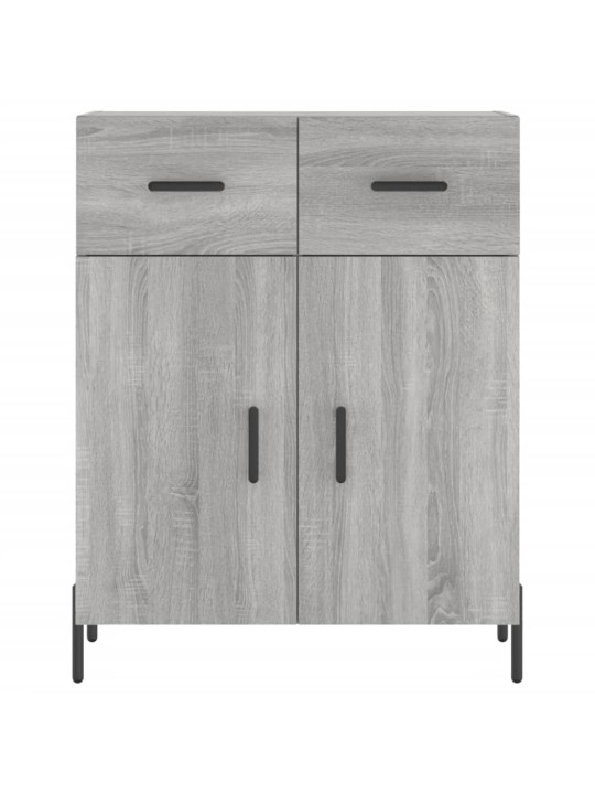 Skříň highboard šedá sonoma 69,5 x 34 x 180 cm kompozitní dřevo