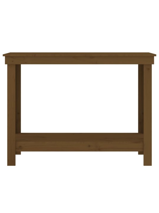 Dílenský stůl medově hnědý 110x50x80 cm masivní borovice
