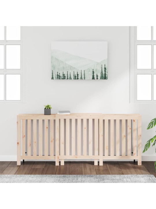 Kryt na radiátor210x21x85 cm masivní borové dřevo