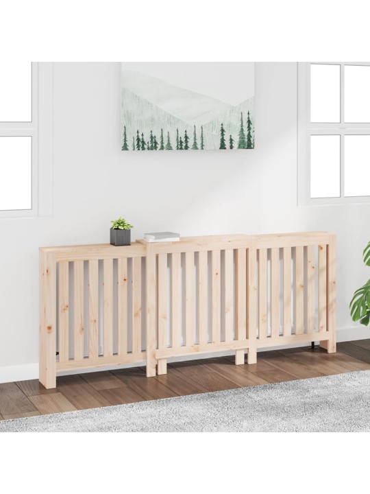 Kryt na radiátor210x21x85 cm masivní borové dřevo