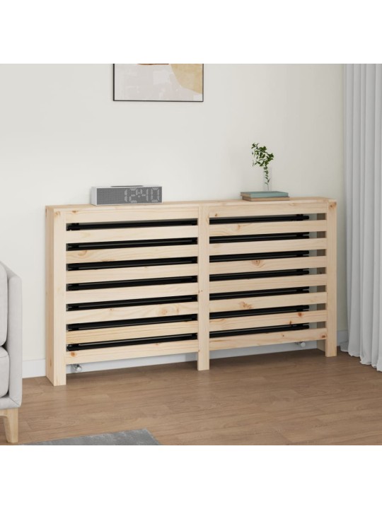 Kryt na radiátor 153 x 19 x 84 cm masivní borové dřevo