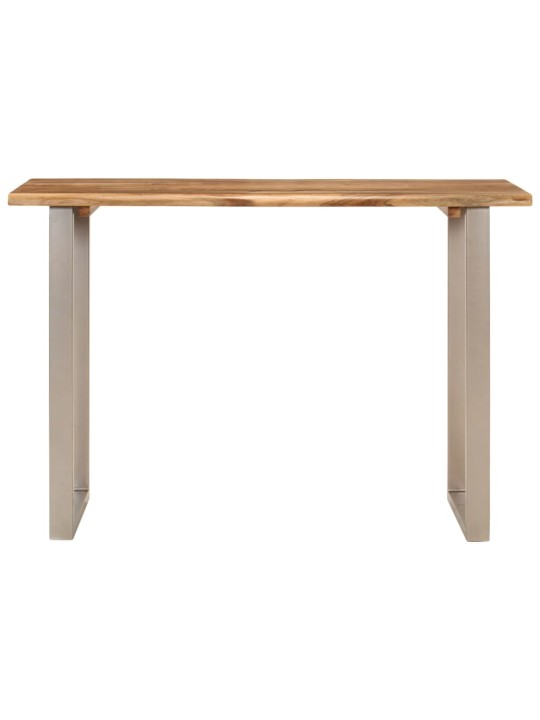 Jídelní stůl 110 x 50 x 76 cm masivní akáciové dřevo