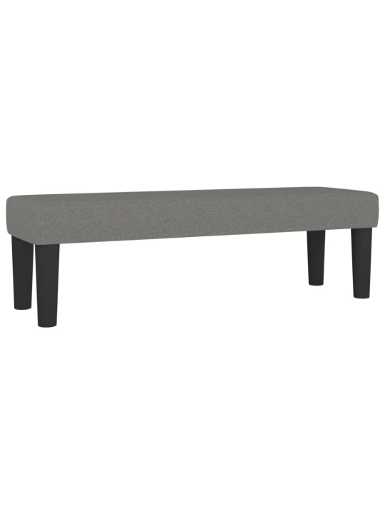 Box spring postel s matrací tmavě šedá 180x200 cm textil