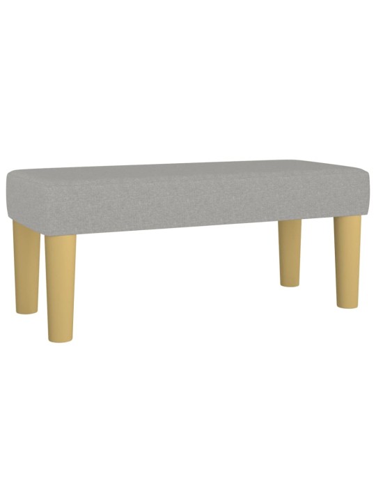 Box spring postel s matrací tmavě šedá 90x190 cm textil